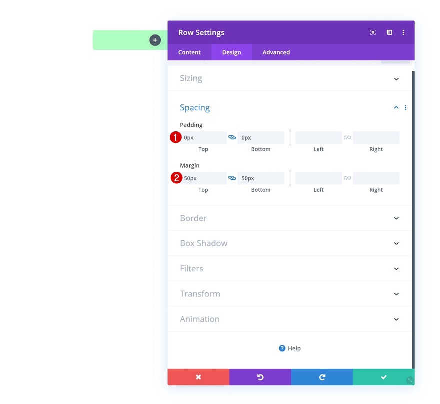 griglie al passaggio del mouse