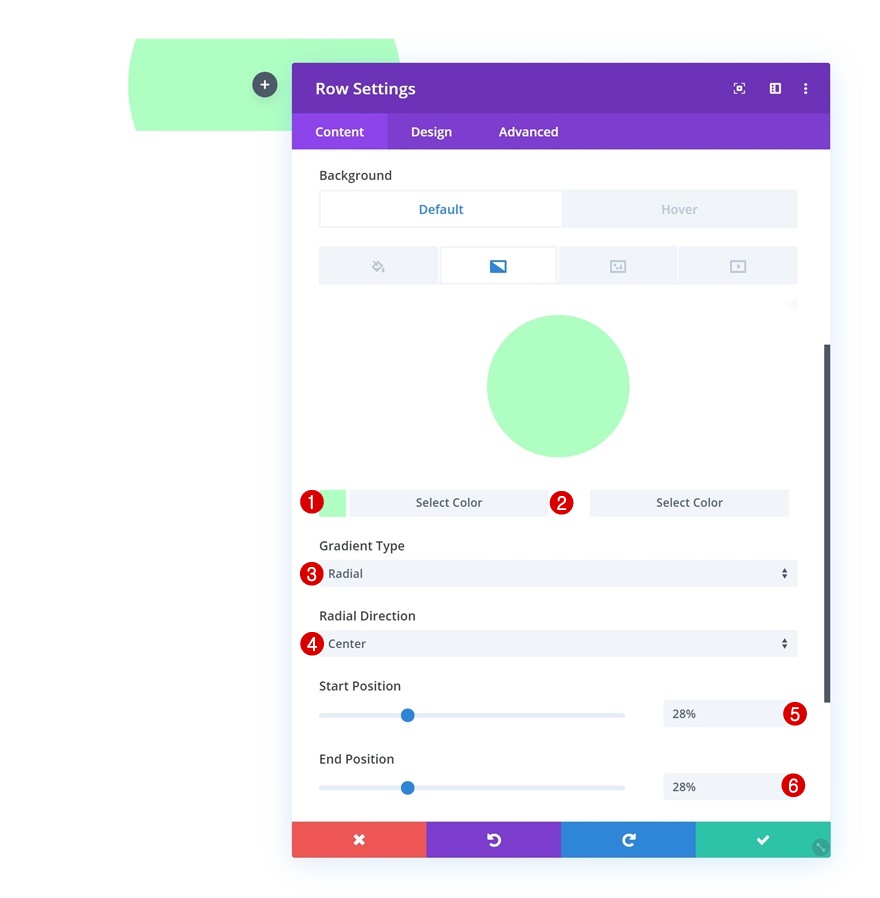 griglie al passaggio del mouse