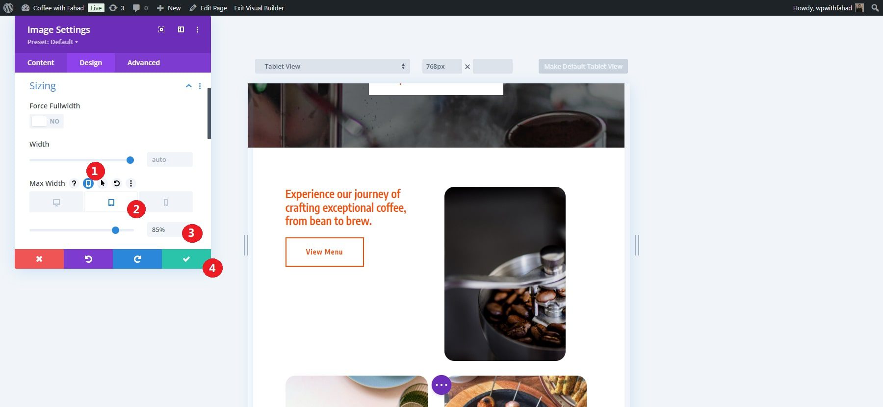 image redimensionnée par Divi