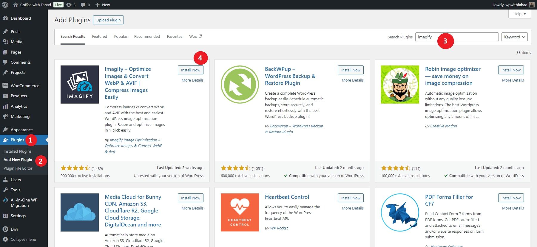 plugin wordpress imagify