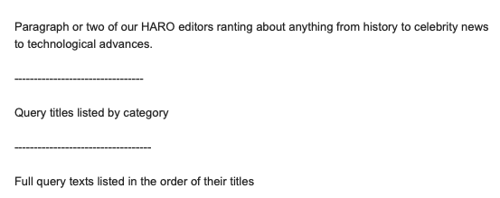 haro - ayuda a un reportero