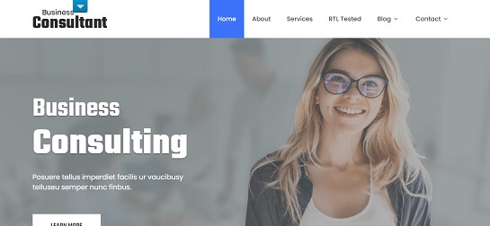 WordPress тема онлайн-консалтинга