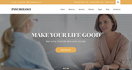 psikolog-WordPress-teması