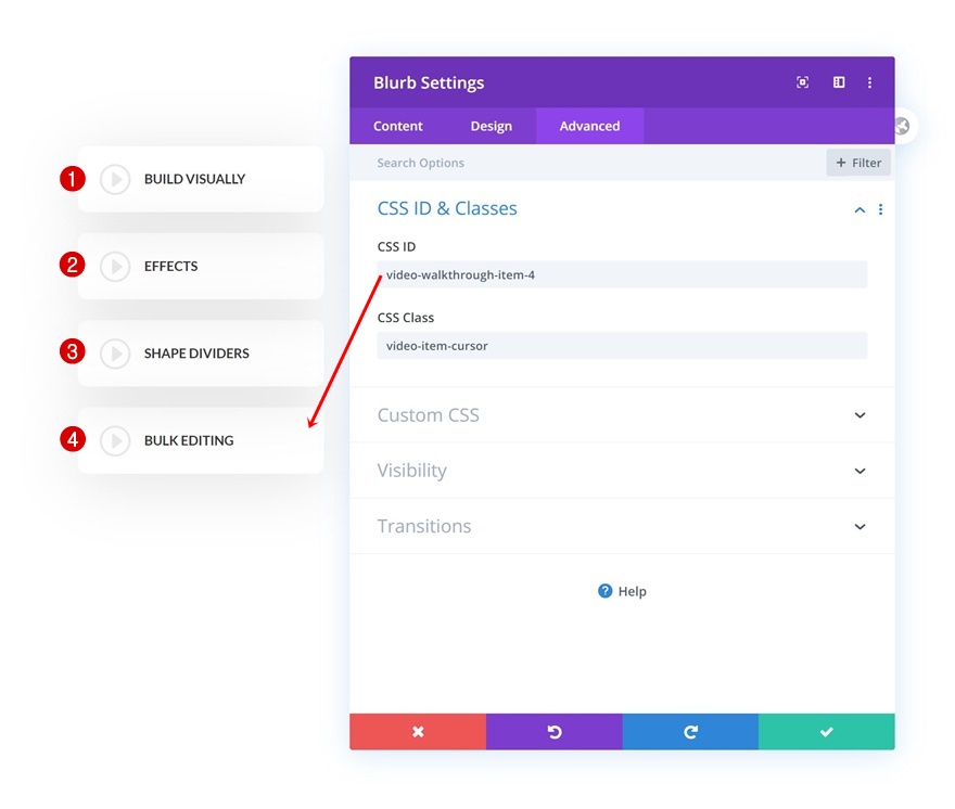 fai clic su video procedura dettagliata
