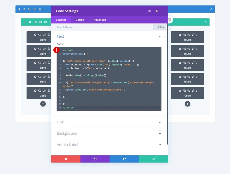 fai clic su video procedura dettagliata
