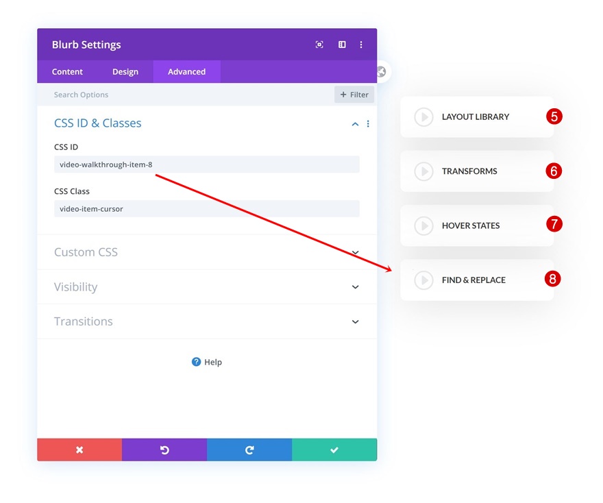 fai clic su video procedura dettagliata