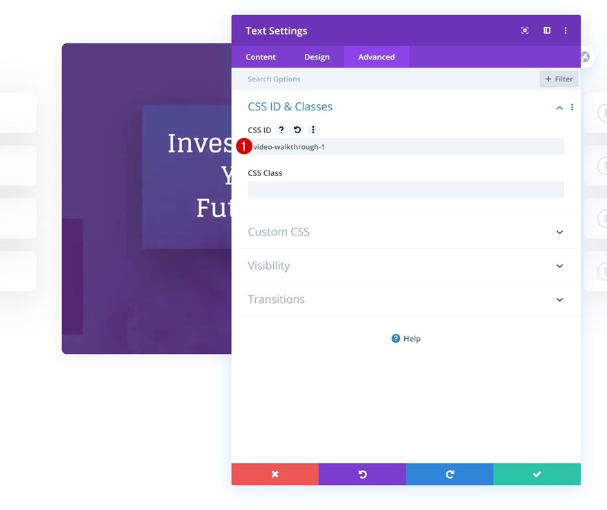 fai clic su video procedura dettagliata