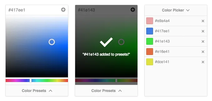 preimpostazioni beaver-builder-color-picker