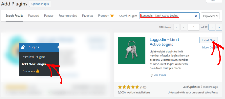 การติดตั้งเข้าสู่ระบบ - IsItWP - เครื่องมือตรวจจับธีม WordPress ฟรี loggedin installation