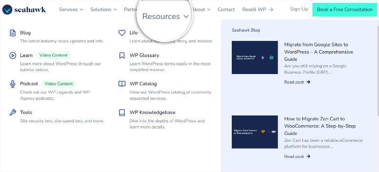seahawk-media-resources - IsItWP - 無料の WordPress テーマ検出ツール seahawk media resources