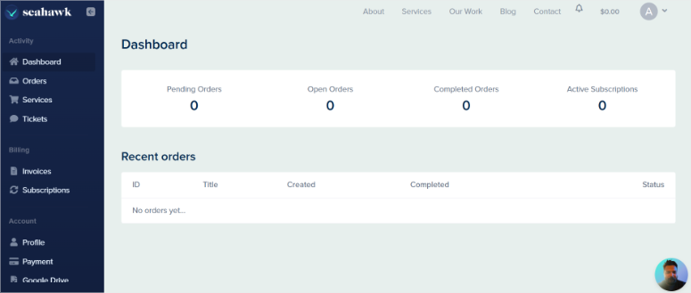seahawk-media-dashboard - IsItWP - 無料の WordPress テーマ検出器 seahawk media dashboard
