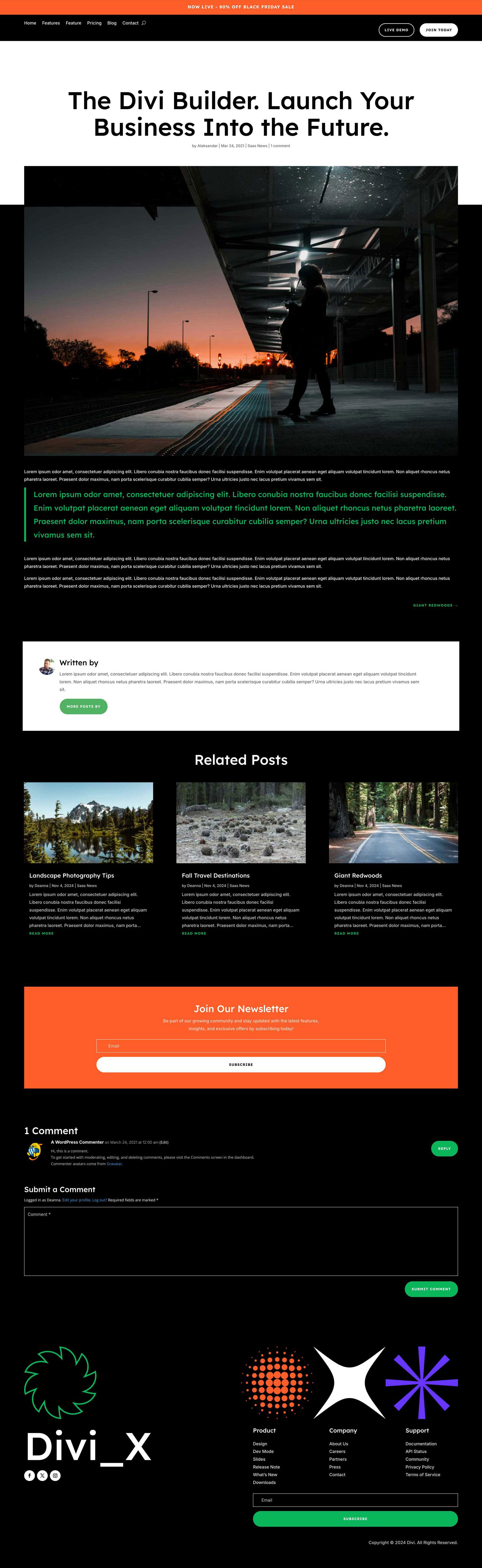 Cyber ​​Monday 2024 SaaS-Website-Paket