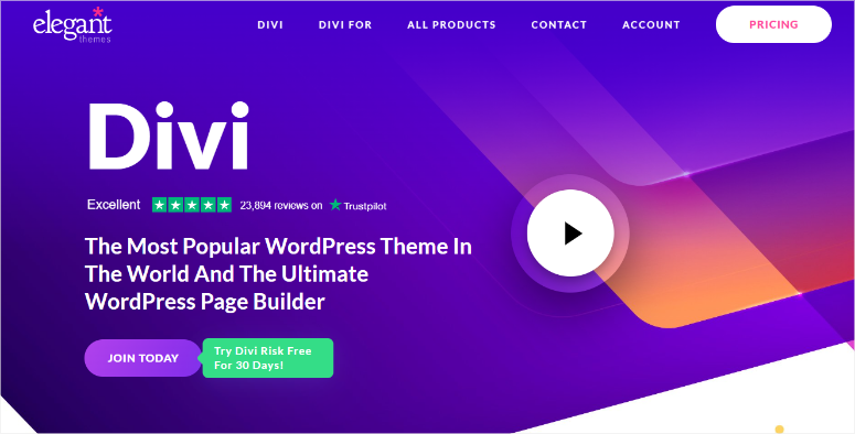 divi-builder - IsItWP - Rilevatore di temi WordPress gratuito divi builder