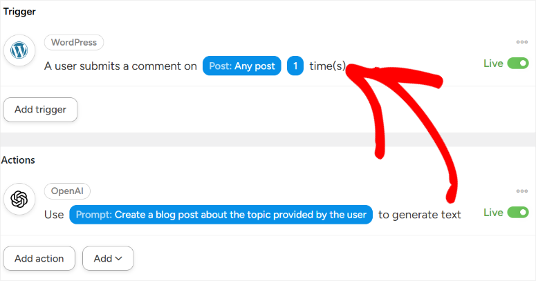 uncanny-automator-triggers - IsItWP - Rilevatore di temi WordPress gratuito uncanny automator triggers