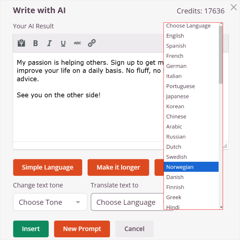 seedprod-ai-change-lingual - IsItWP - Rilevatore di temi WordPress gratuito seedprod ai change language