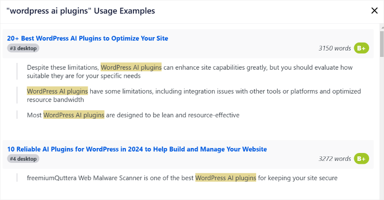 aioseo-seoboost-ai-competitor-examples - IsItWP - Rilevatore di temi WordPress gratuito aioseo seoboost ai competitor examples