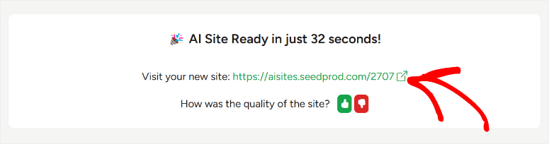 seedprod-ai-site-ready - IsItWP - Détecteur de thème WordPress gratuit seedprod ai site ready