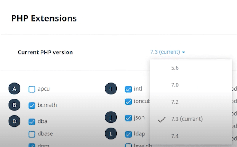 วิธีอัปเดตเวอร์ชัน WordPress PHP ของคุณอย่างง่ายดาย - ที่มา: cPanel โฮสติ้งของฉัน