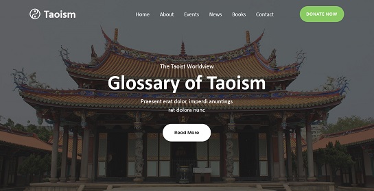 Tema WordPress Taoismo