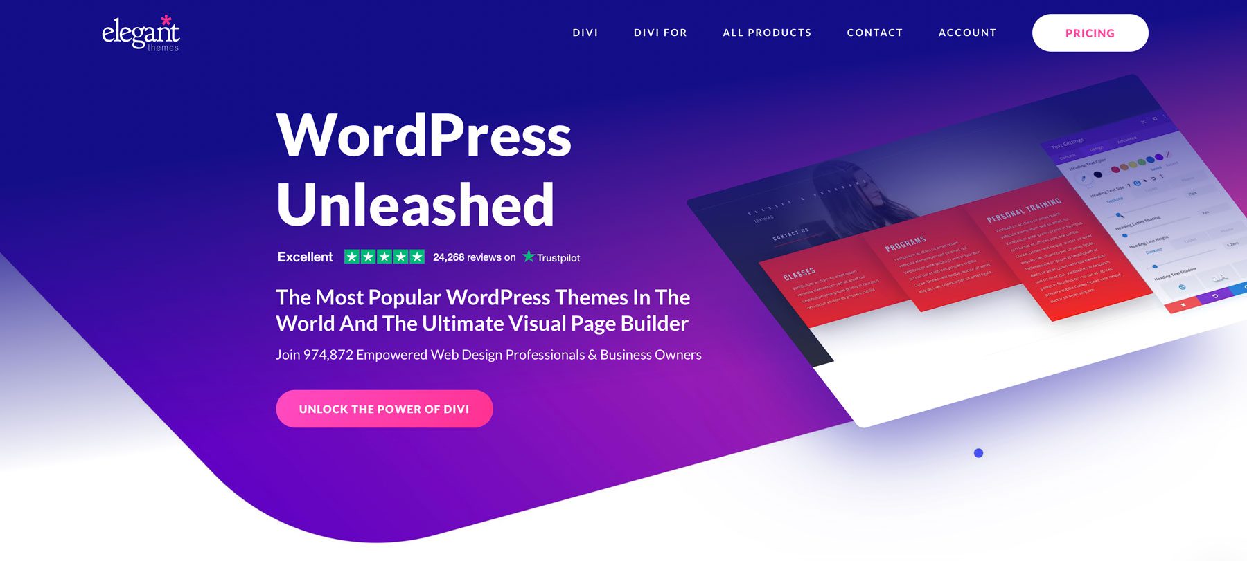 Divi WordPress teması