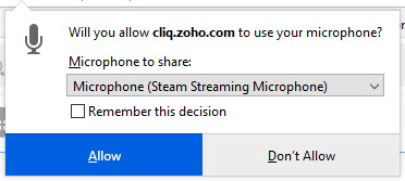 Zoho Cliq 팀 채팅 앱