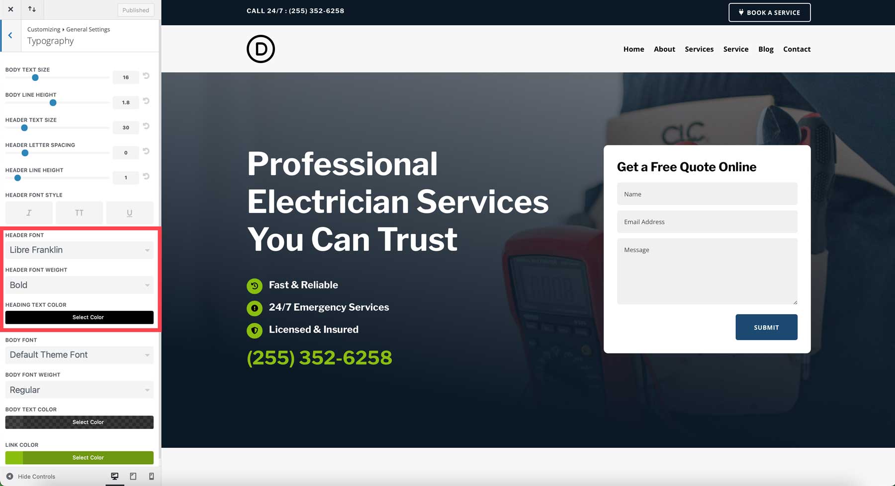 Divi 的电工入门网站