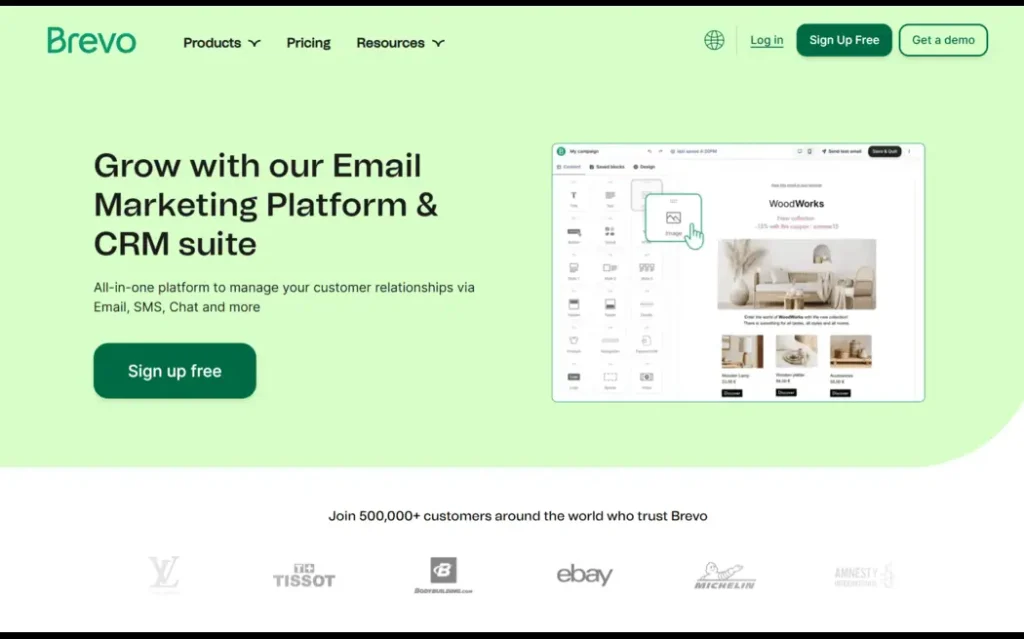 8 melhores alternativas mais baratas para Mailchimp em 2025 2 brevo 3562