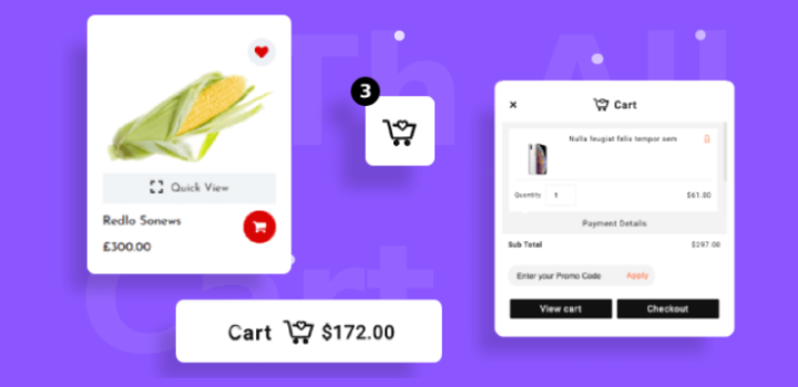 2025년 온라인 비즈니스 확장을 위한 8개 이상의 최고의 WooCommerce 확장 프로그램 2 all in one woo cart 1