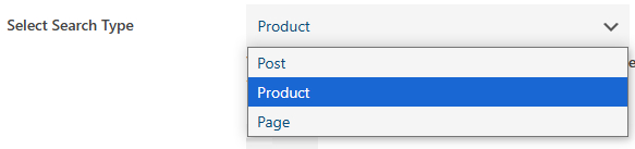 Cómo agregar una barra de búsqueda personalizada a WooCommerce para facilitar el descubrimiento de productos 9 Search type