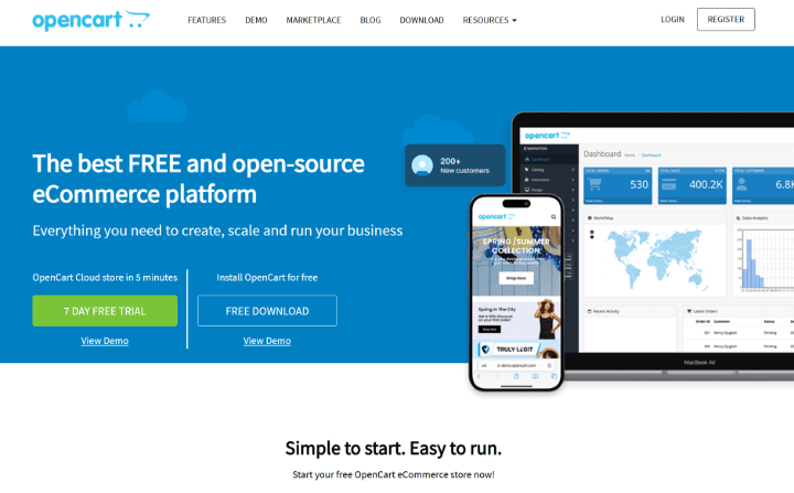 WooCommerce、Shopify 和 OpenCart:哪个电子商务平台最适合您的业务? 3 opencart 3465