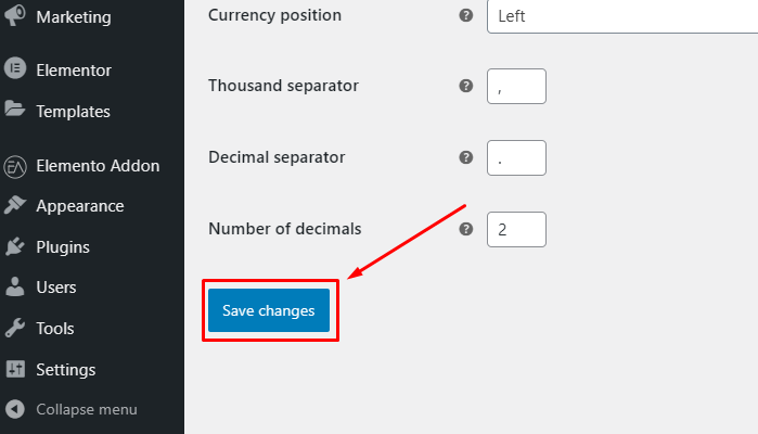 Comment configurer correctement les taux de taxe et les zones d'expédition WooCommerce 5 save change