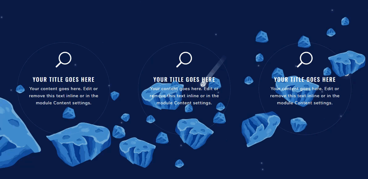 divi css parallax hover effects