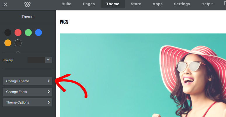 Change-theme-weebly - IsItWP - 無料の WordPress テーマ検出ツール change-theme-weebly
