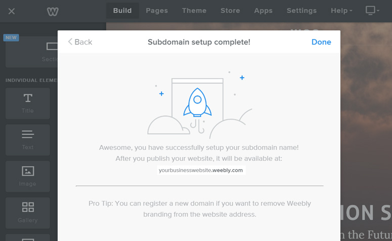 subdomain-setup-complete-weebly - IsItWP - 無料の WordPress テーマ検出ツール subdomain-setup-complete-weebly