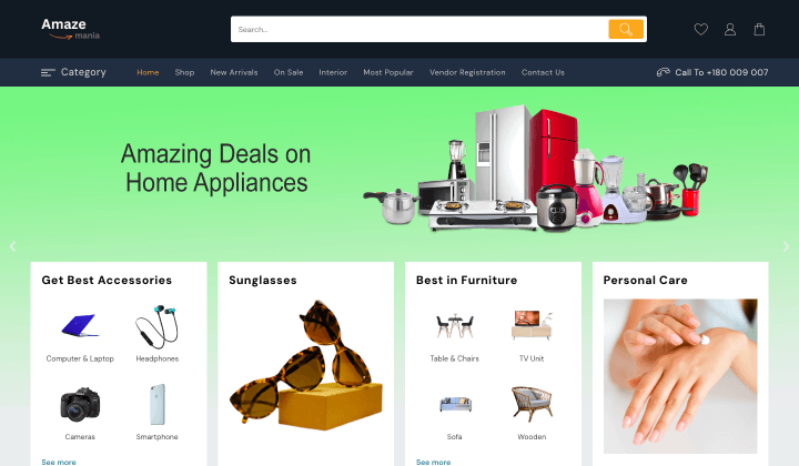 9 เทมเพลต WooCommerce ที่ดาวน์โหลดมากที่สุด 2 amaze mania 3232