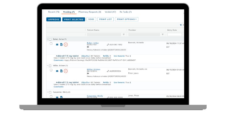 Распространенные причины ожидания рецепта в Care MD