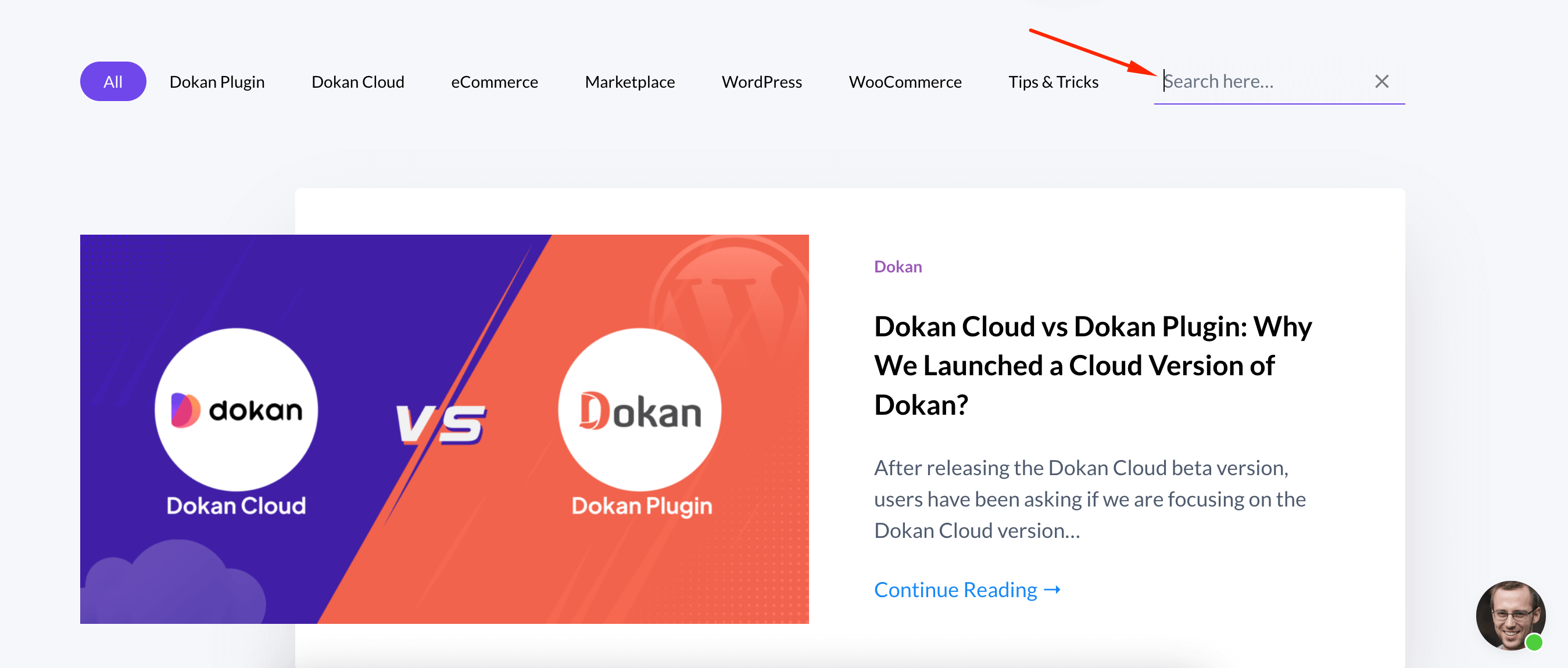 Ini adalah tangkapan layar pencarian