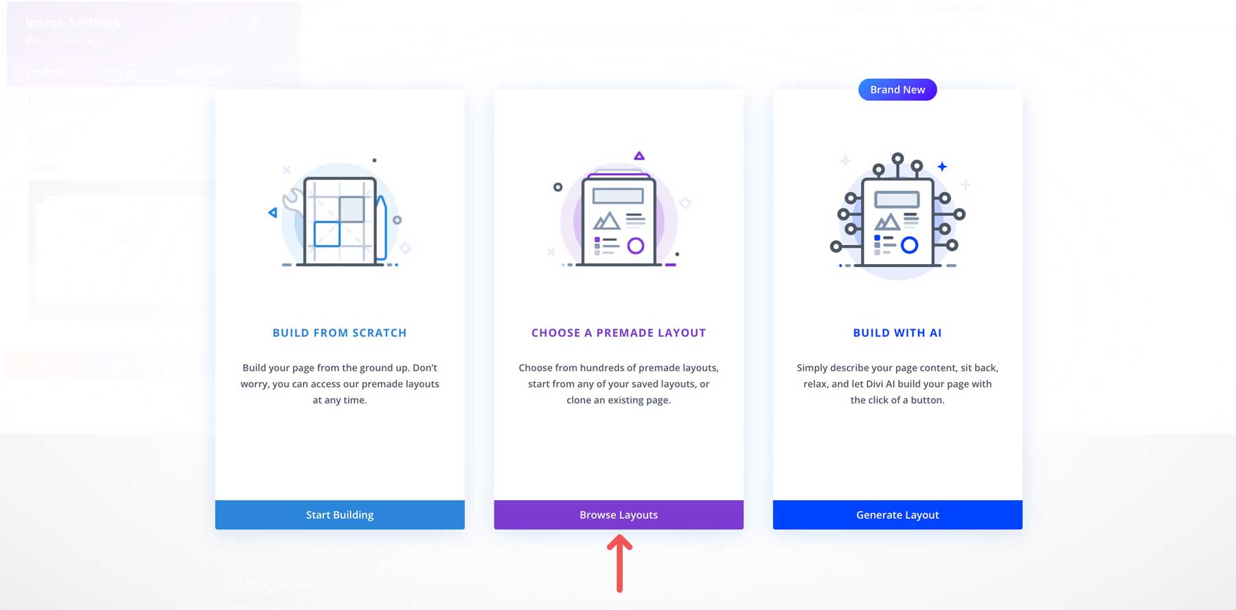 comment concevoir une page à environ avec divi