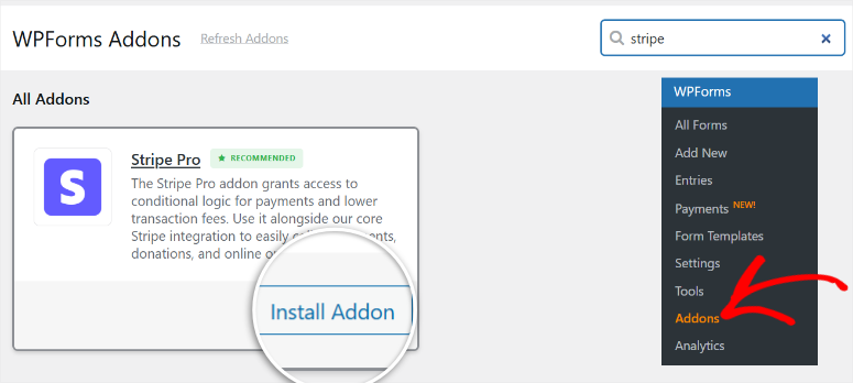 WPFORMS-Stripe-Pro-Addon-ISITWP-เครื่องตรวจจับธีม WordPress ฟรี wpforms stripe pro addon