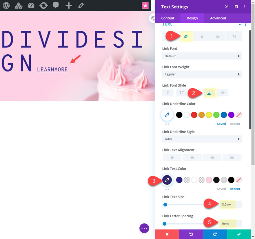 diseños de fuente divi monoespaciados