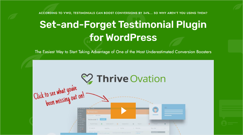 Thrive -Evation -Homepage - ISITWP - Detektor Tema WordPress Gratis thrive ovation homepage