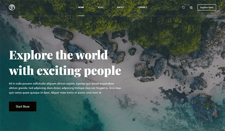 17+ tema blog WordPress gratis terbaik 2025 (super cepat) 12 blocksy 525