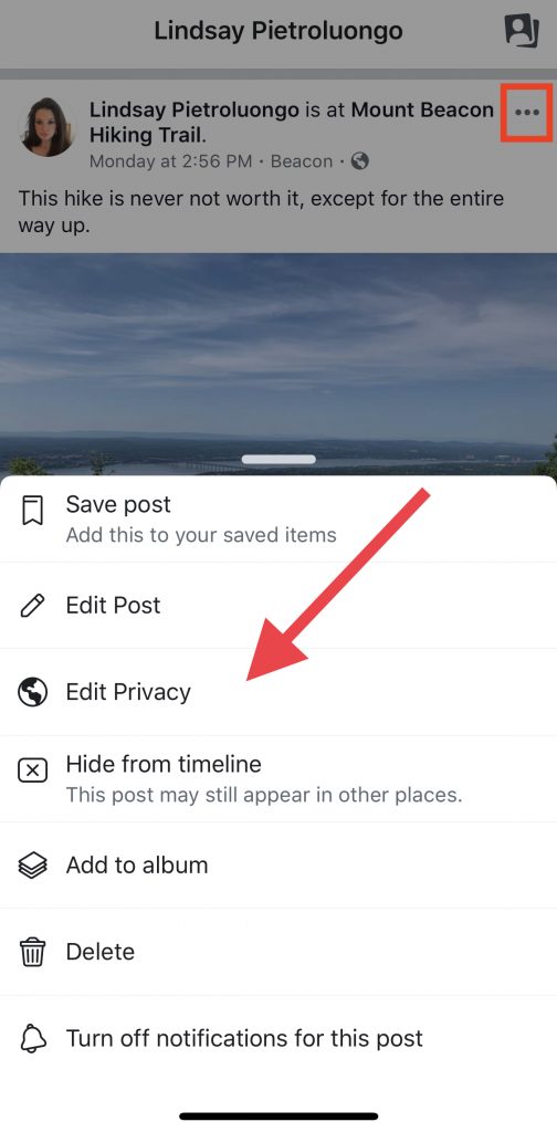 listă restricționată pe facebook