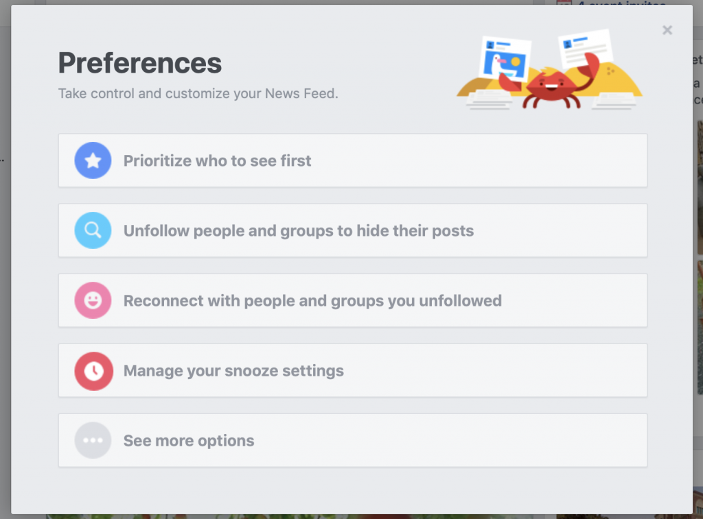 listă restricționată pe facebook