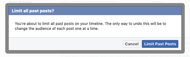 listă restricționată pe facebook
