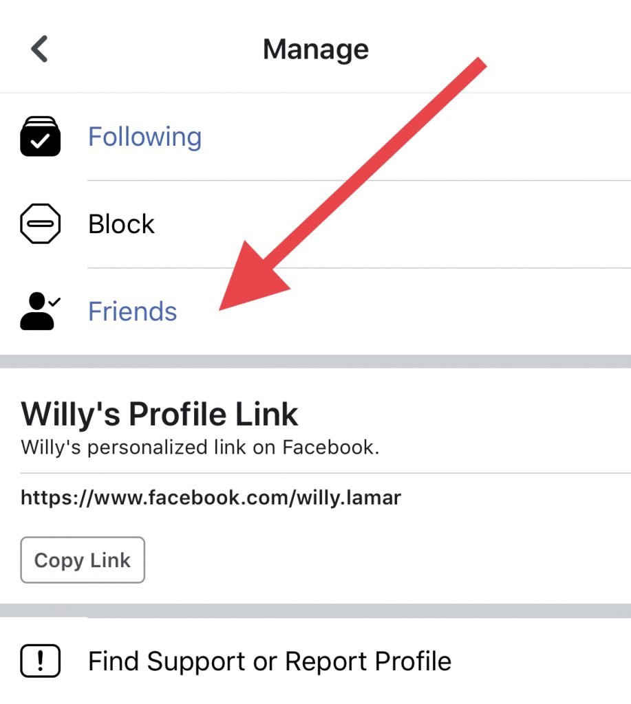 listă restricționată pe facebook
