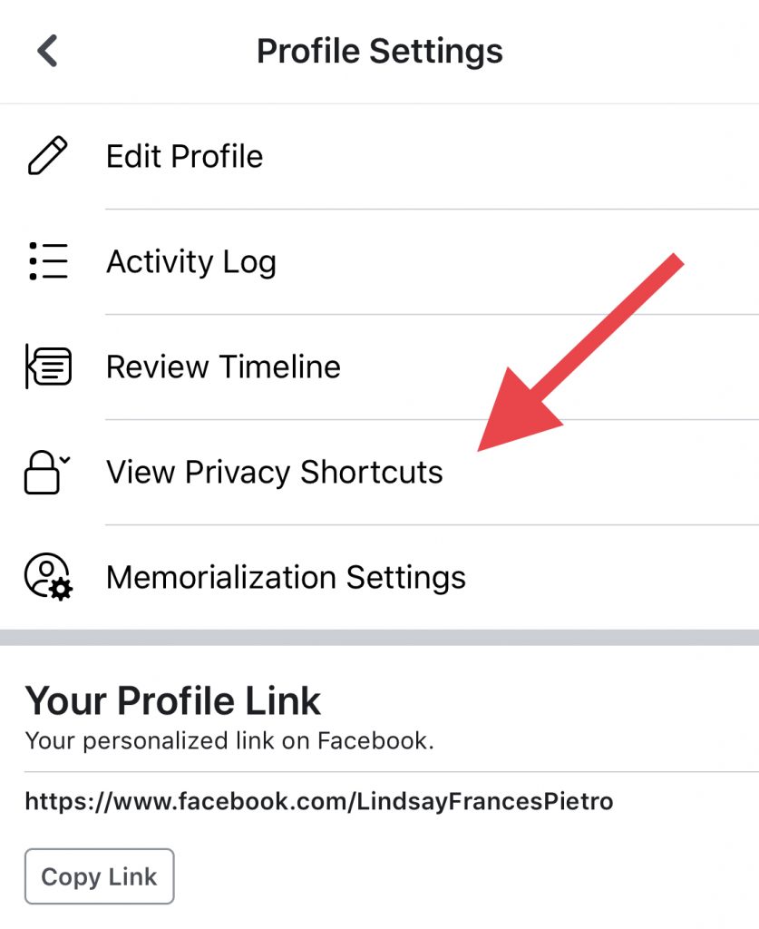 listă restricționată pe facebook