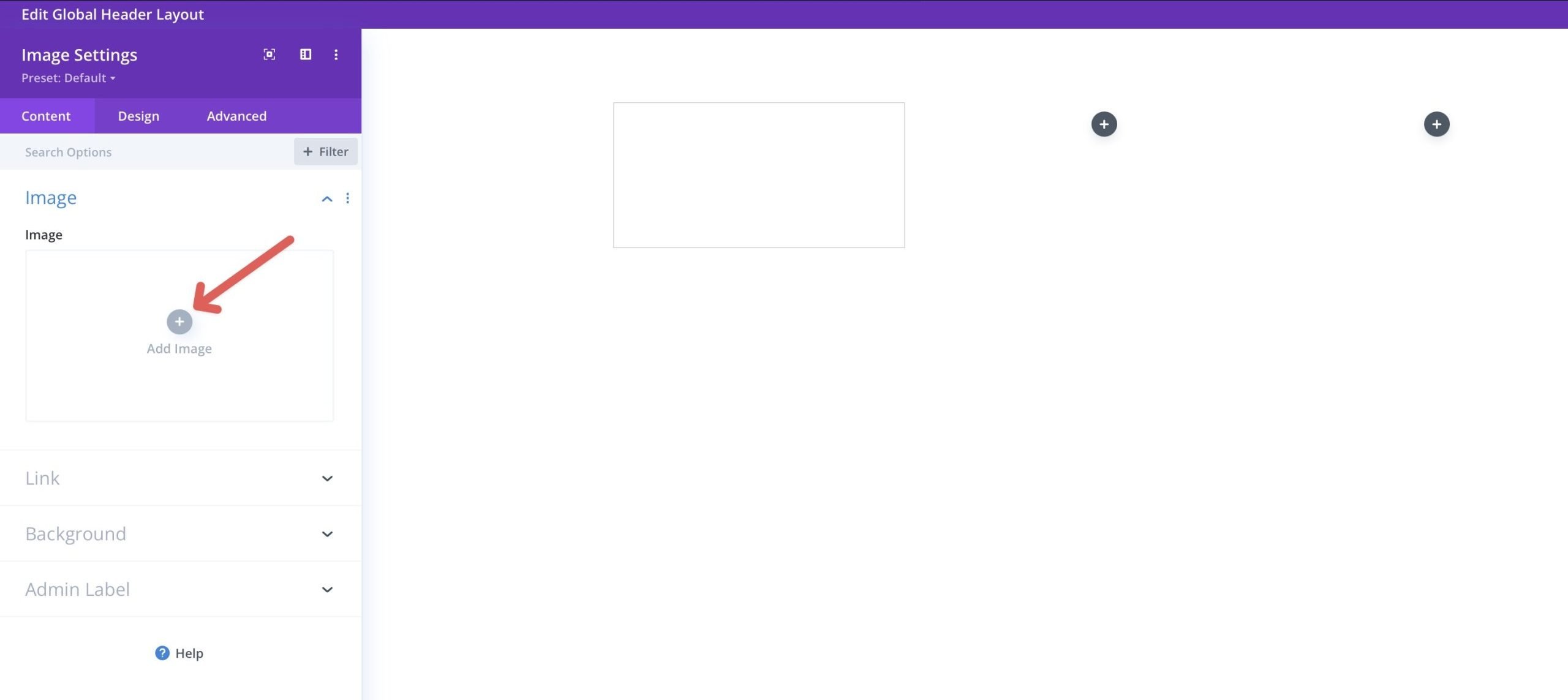 Tambahkan gambar ke Divi