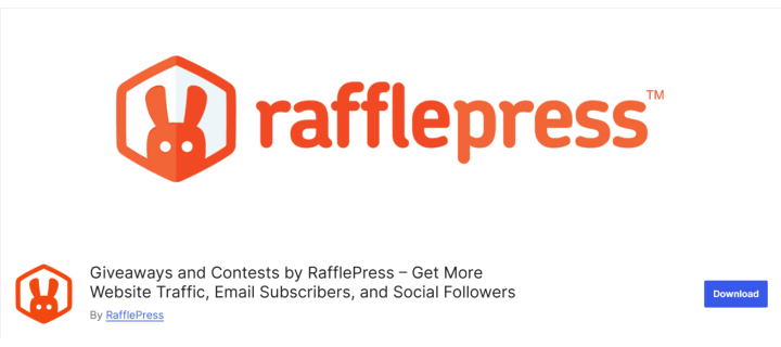 7 plugin per aumentare i tassi di conversione del tuo negozio WooCommerce 7 rafflepress