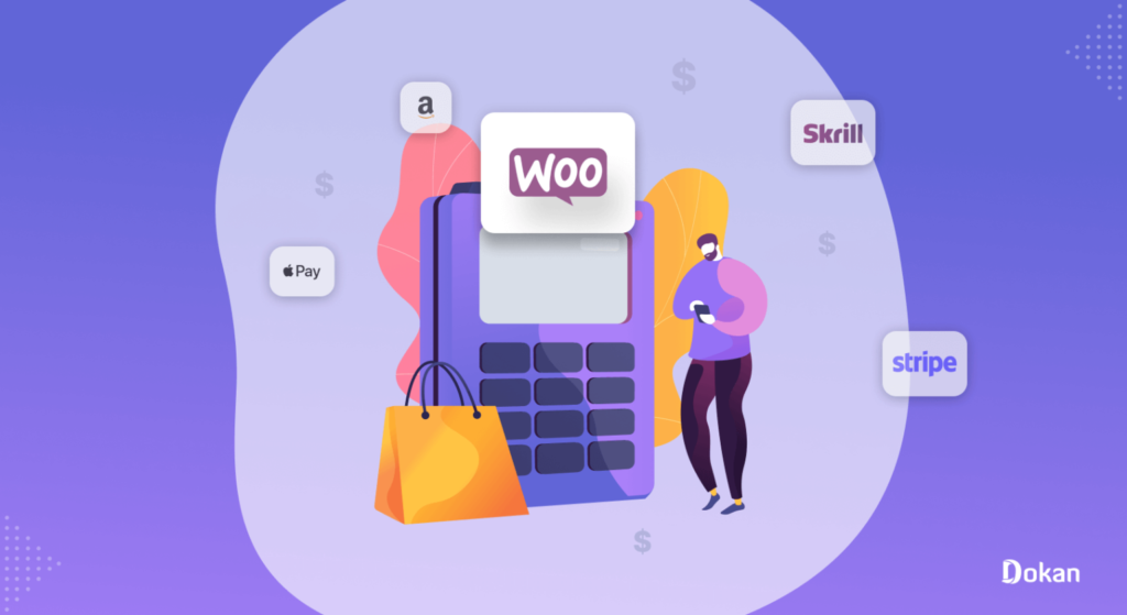 Questa è un'immagine che mostra la compatibilità di WooCommerce con diversi gateway di pagamento